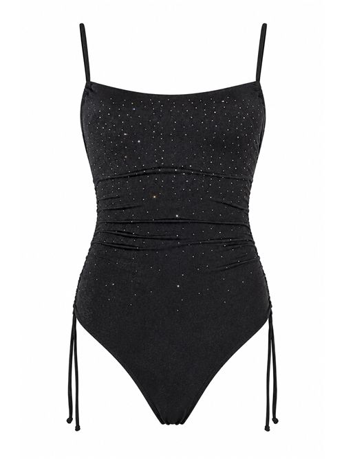 Costume intero Eliya in tessuto elasticizzato glossy finish Mc2 Saint Barth | ELIY00100232L